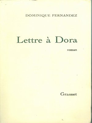 cover image of Lettre à Dora